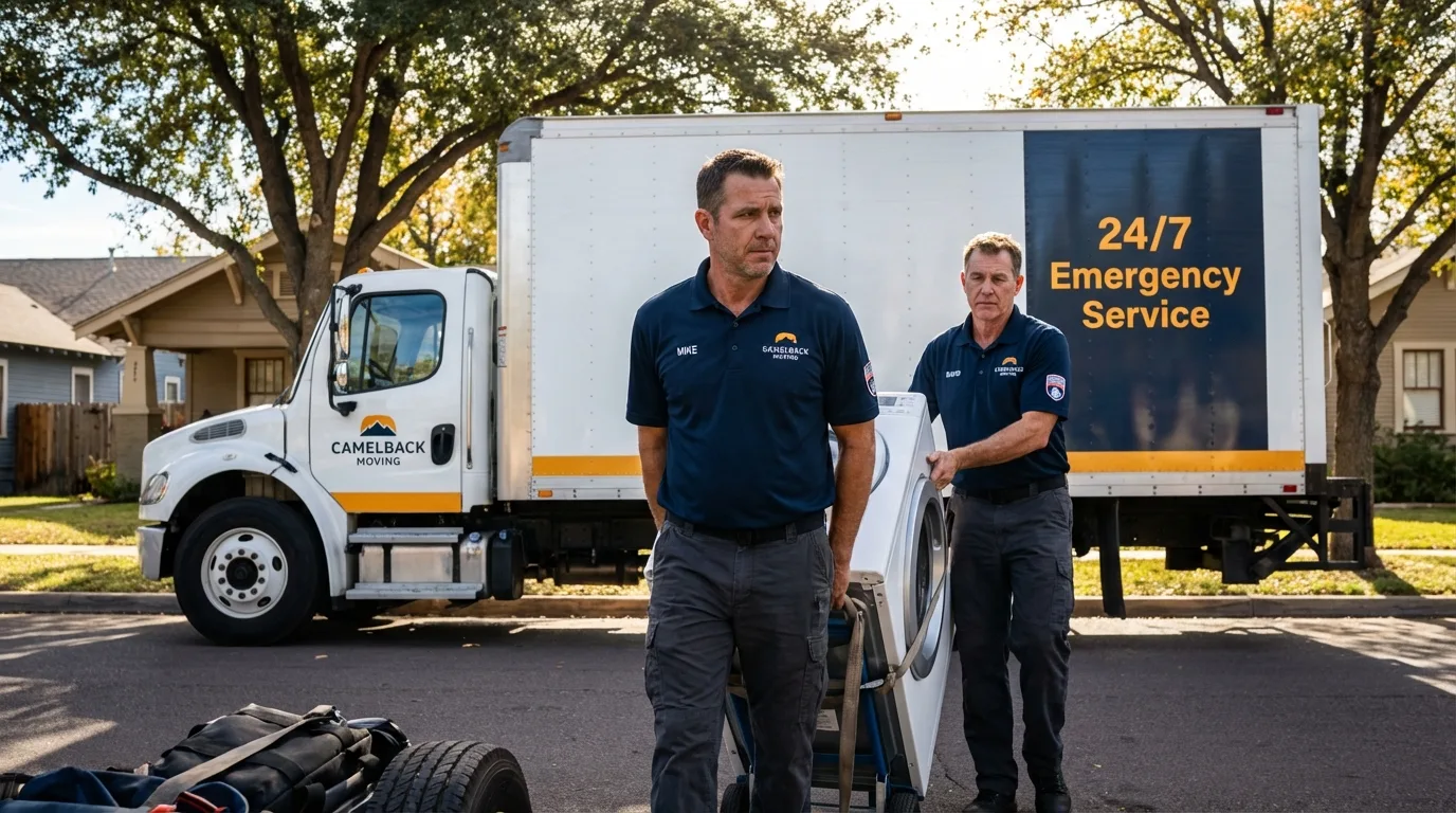 CamelBack Moving crew loading furniture in Fruitland Park, FL