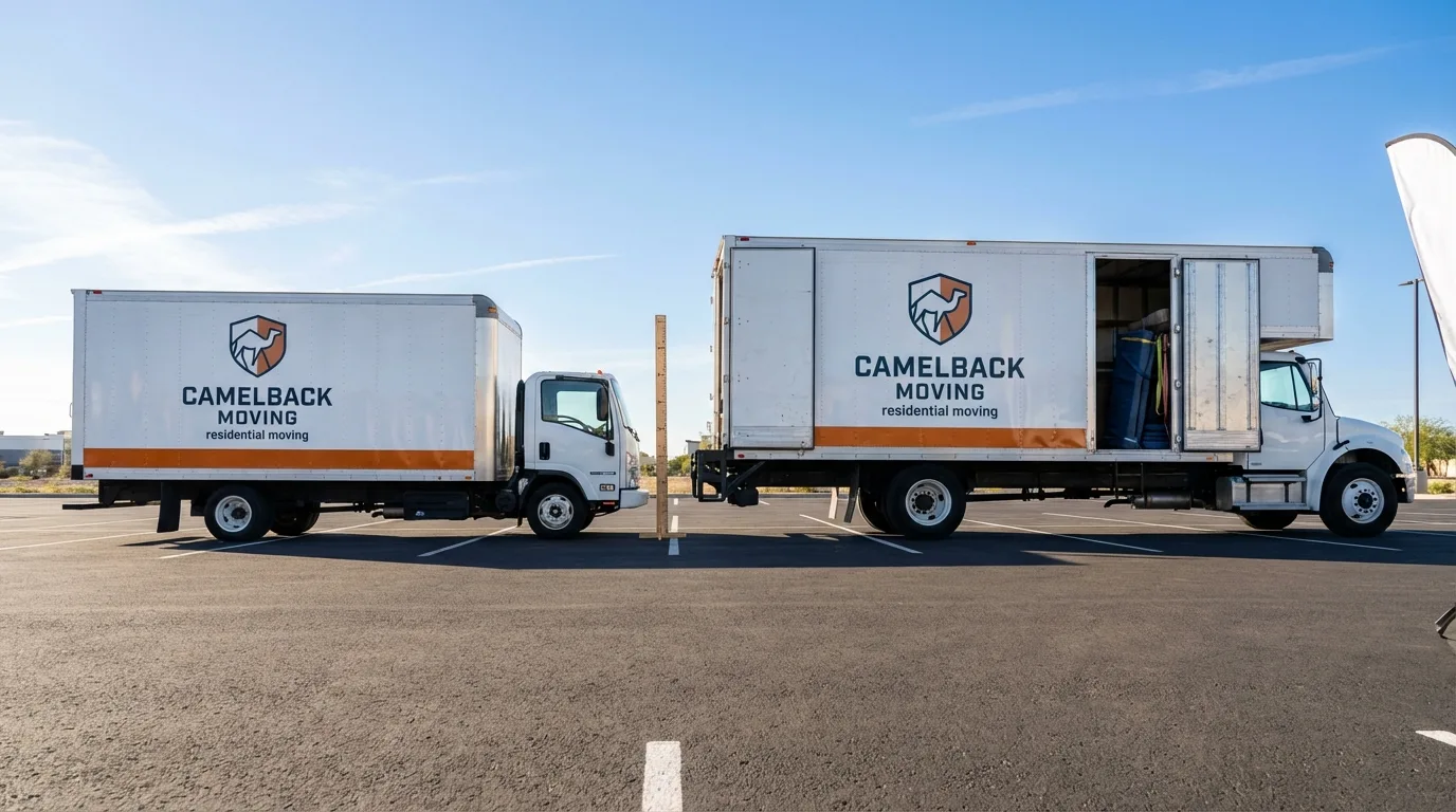Moving truck size capacity guide in Fruitland Park